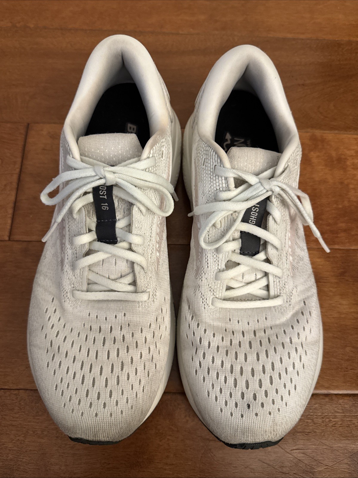 Brooks Ghost 16 Mens Size 11 Coconut Chateau Forged Iron Athletic Running Shoes