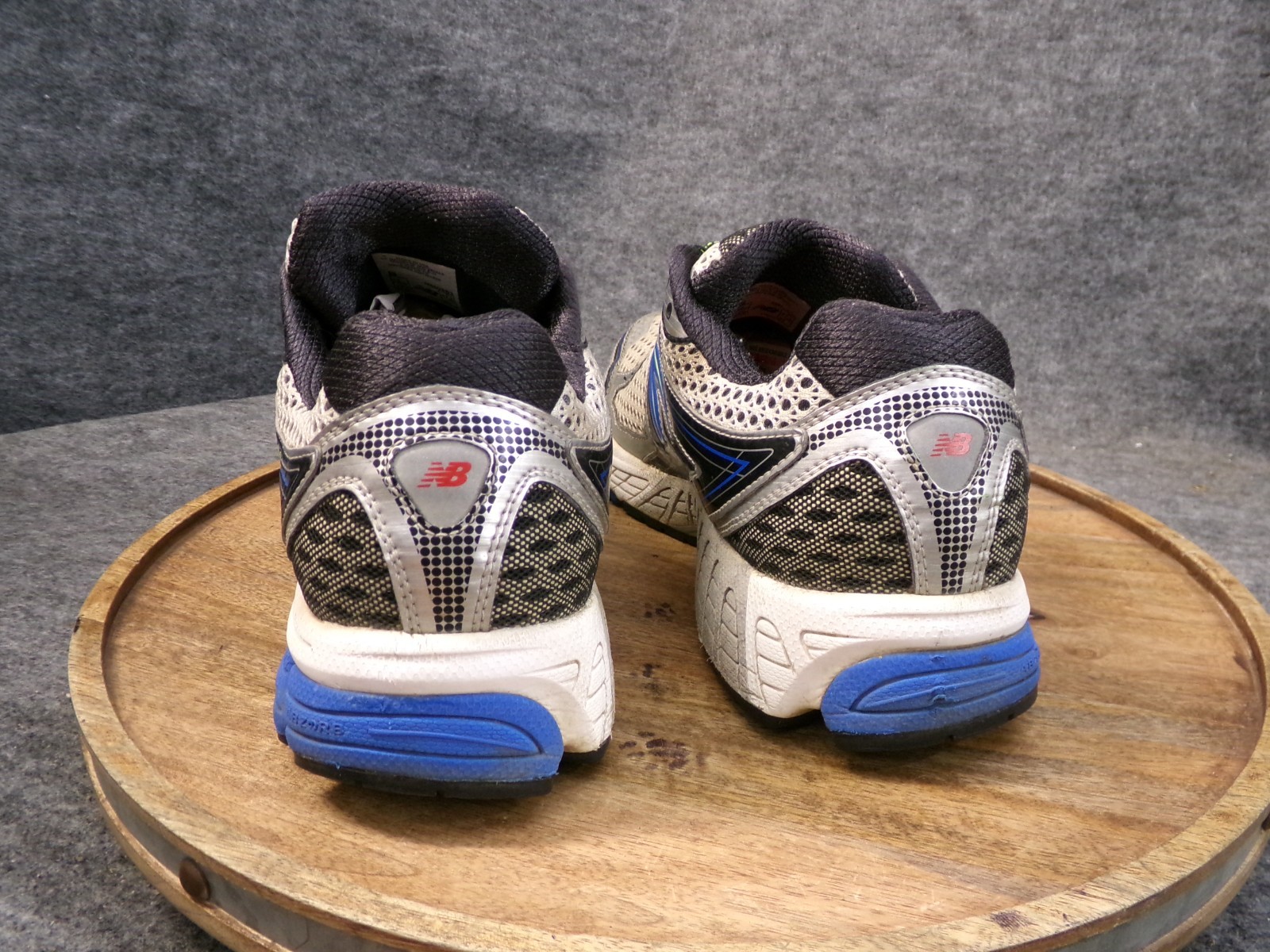 New Balance 860v3 Size 13 B Silver Blue Black Running Shoes Sneakers M860SB3 USA
