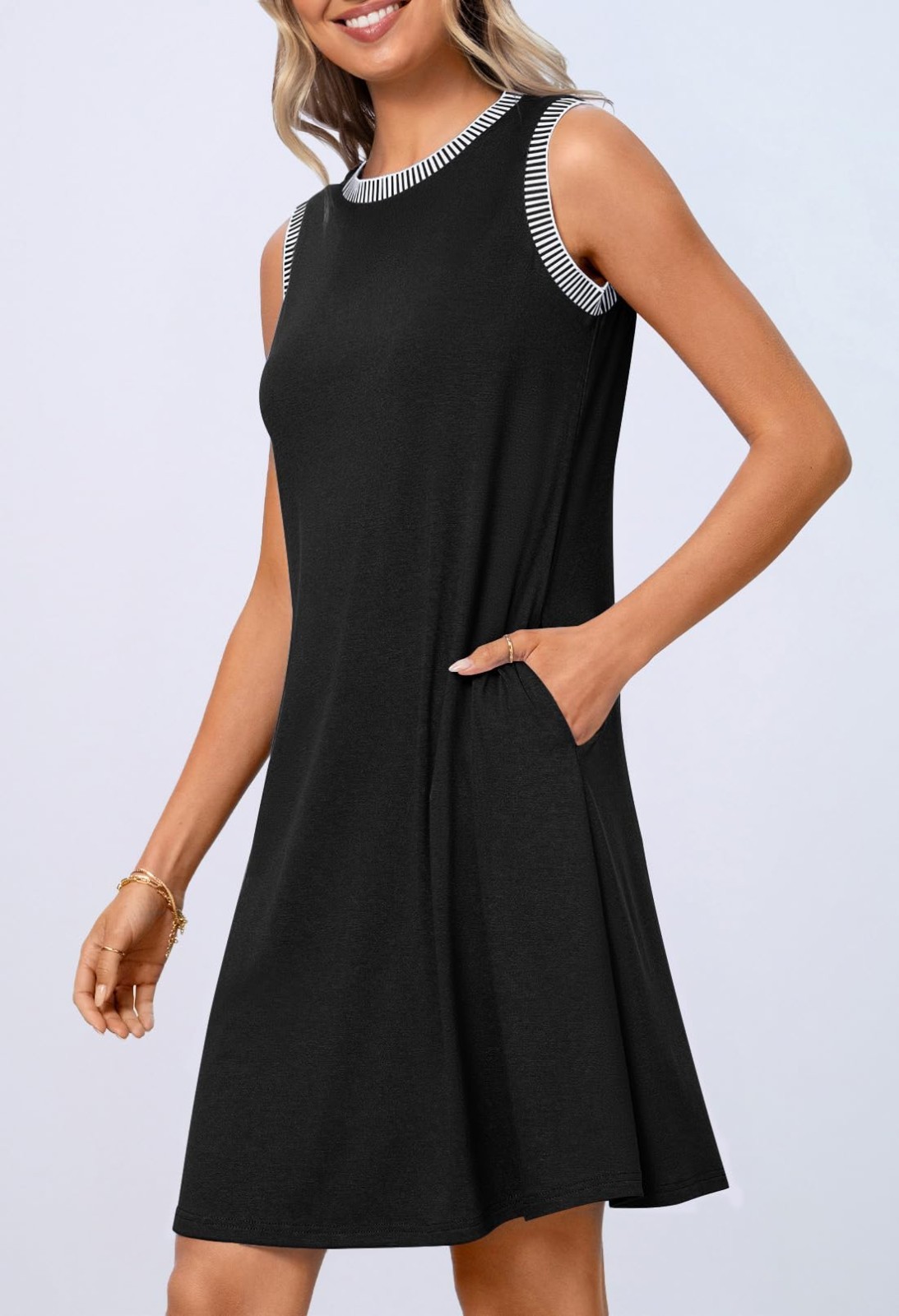 Women’s Summer Spring Casual Beach Sundress 2026 Vacation Sleeveless Tank