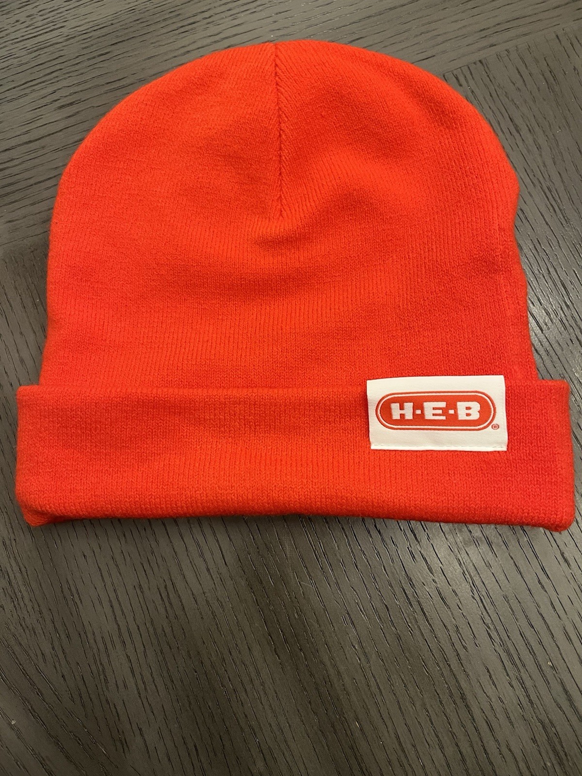 HEB Grocery Store H-E-B Logo Worker Employee Winter Beanie Skull Hat Cap