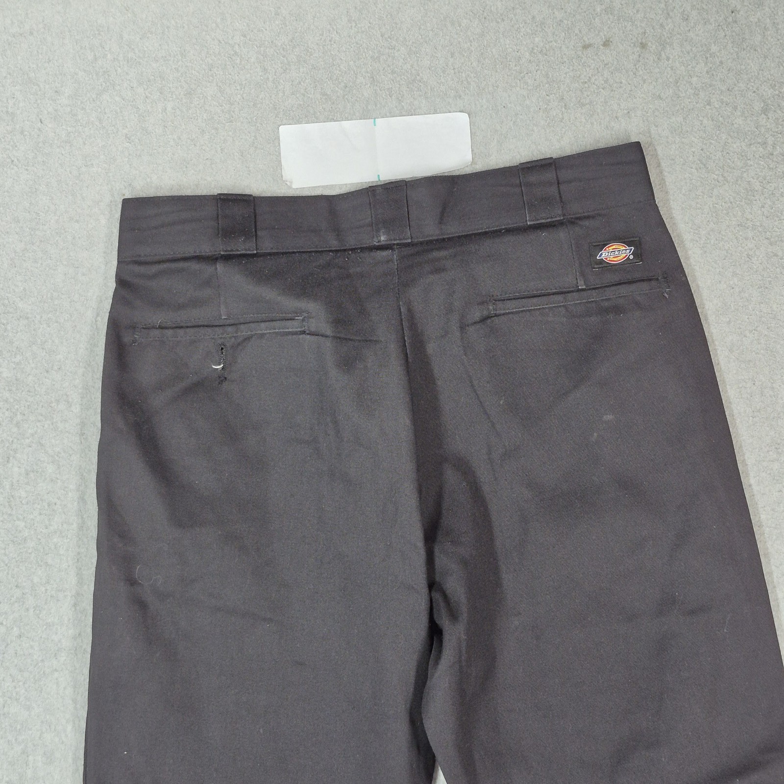Dickies Men Pants 34X32 Black Khakis Twill 874 Work Pants Logo Original Fit