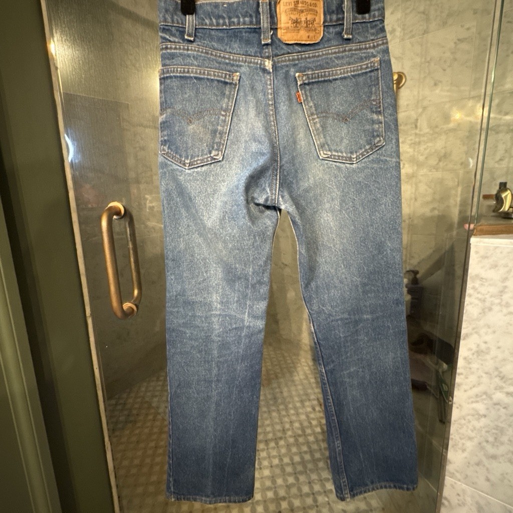 Rare 1982 Vintage Levi’s 517 Orange tab Blue Jeans