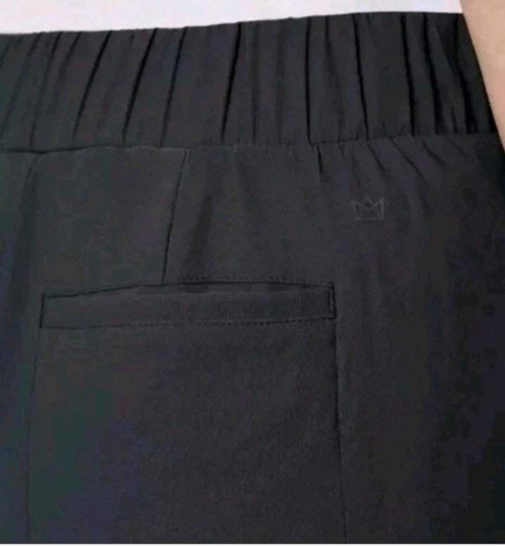 MODERN AMBITION LADIES HIGH-RISE STRETCH PANT. 2 FRONT AND 2 BACK POCKETS.
