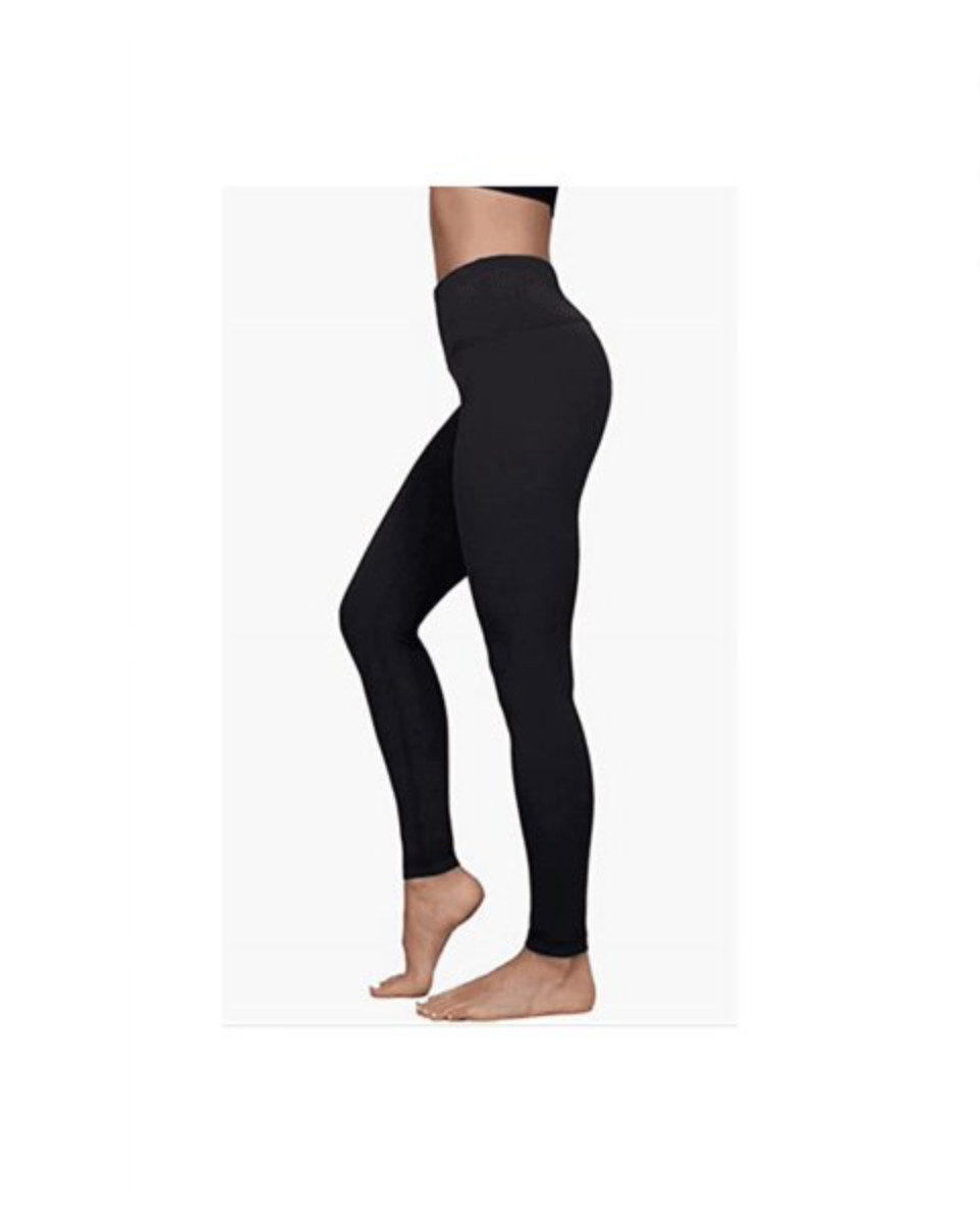 Black ~ Tuff Athletics Ultra Soft Higher Waist Yoga Pant MSRP$48 NWT!