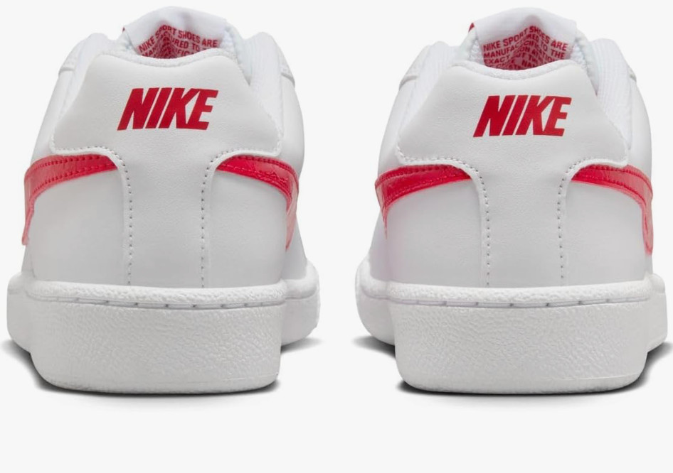 Nike Court Royale White University Red Women’s Shoes 749867-114