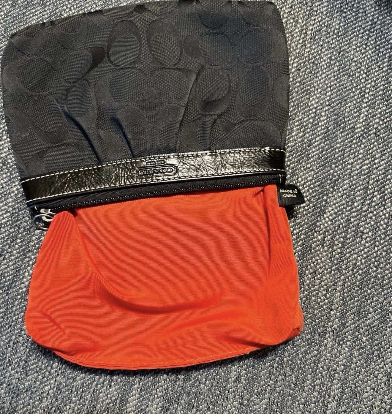 Y2K Coach Jaquard Wristlet