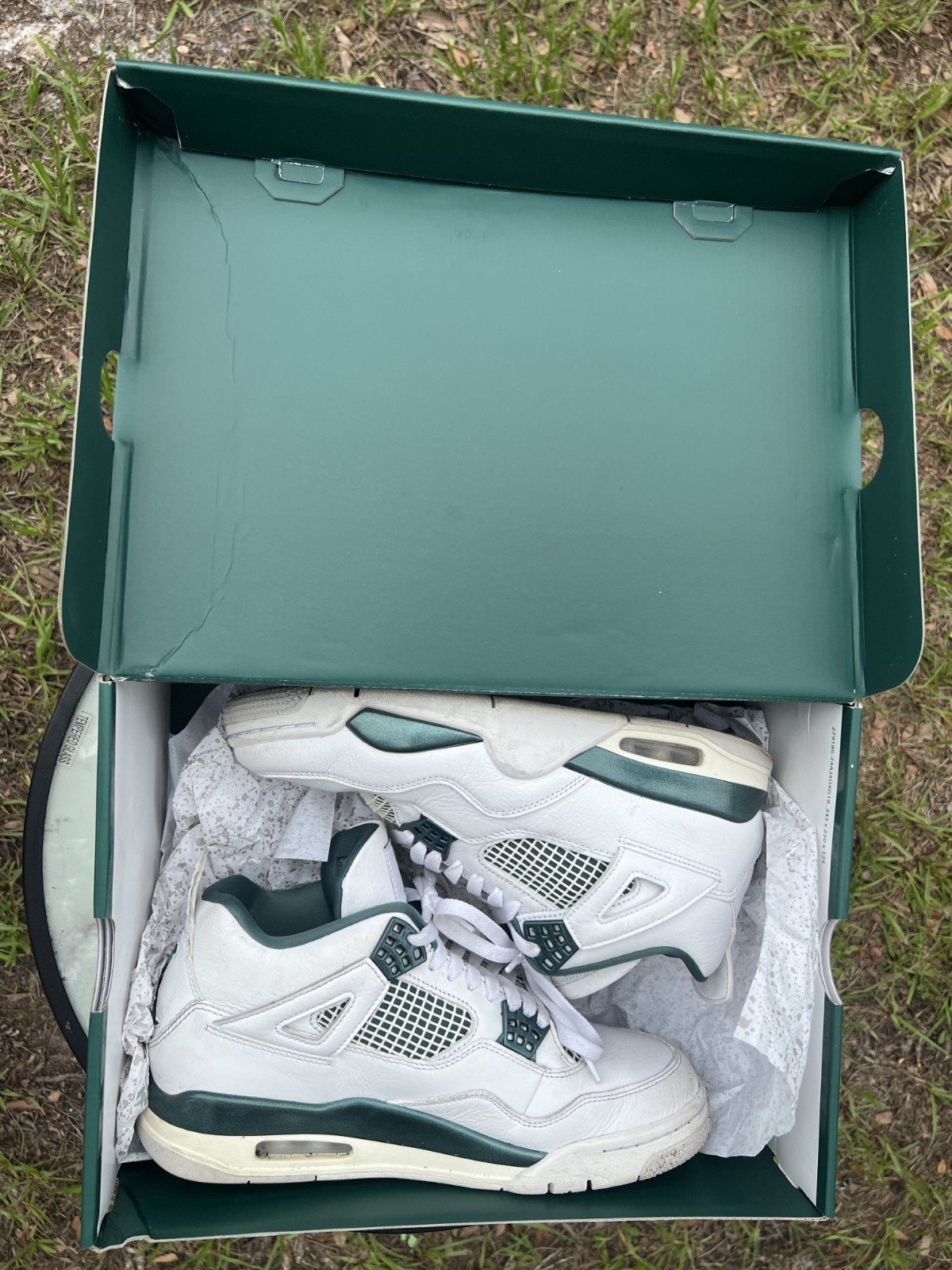Size 10 – Air Jordan 4 Retro Oxidized Green
