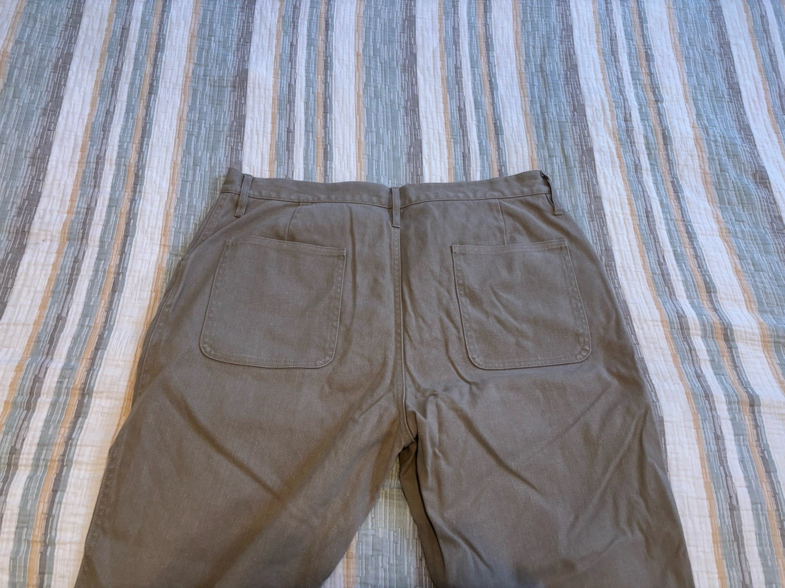 Taylor Stitch Boss Duck Pants Workwear Canvas Mens 35×34 Heritage Rugged