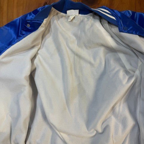 Vintage Hartwell Jacket Mens BeBop Greace Satin Bomber Retro Diner Costume Q18
