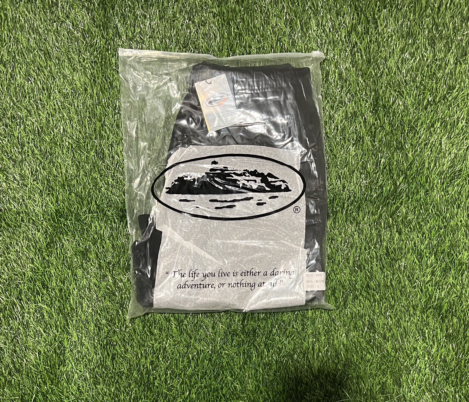 Men’s Black on Black Corteiz Shorts Size Large Brand New