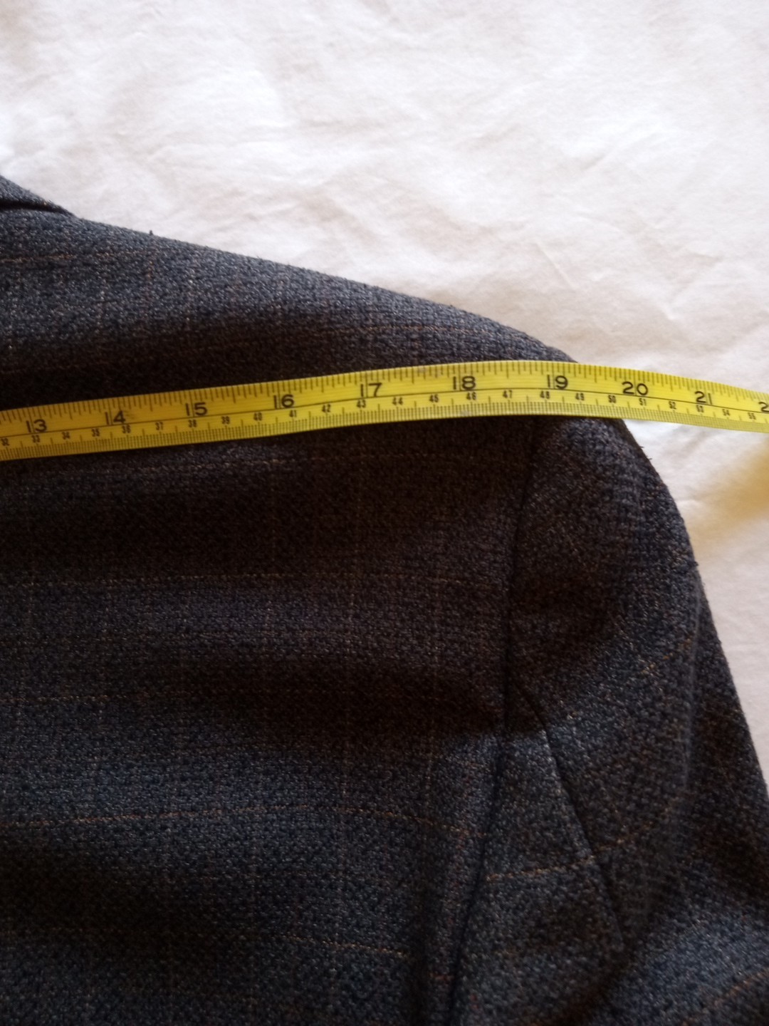 Pronto Uomo Blue & Charcoal Windowpane Silk Wool Sportcoat Blazer 37R