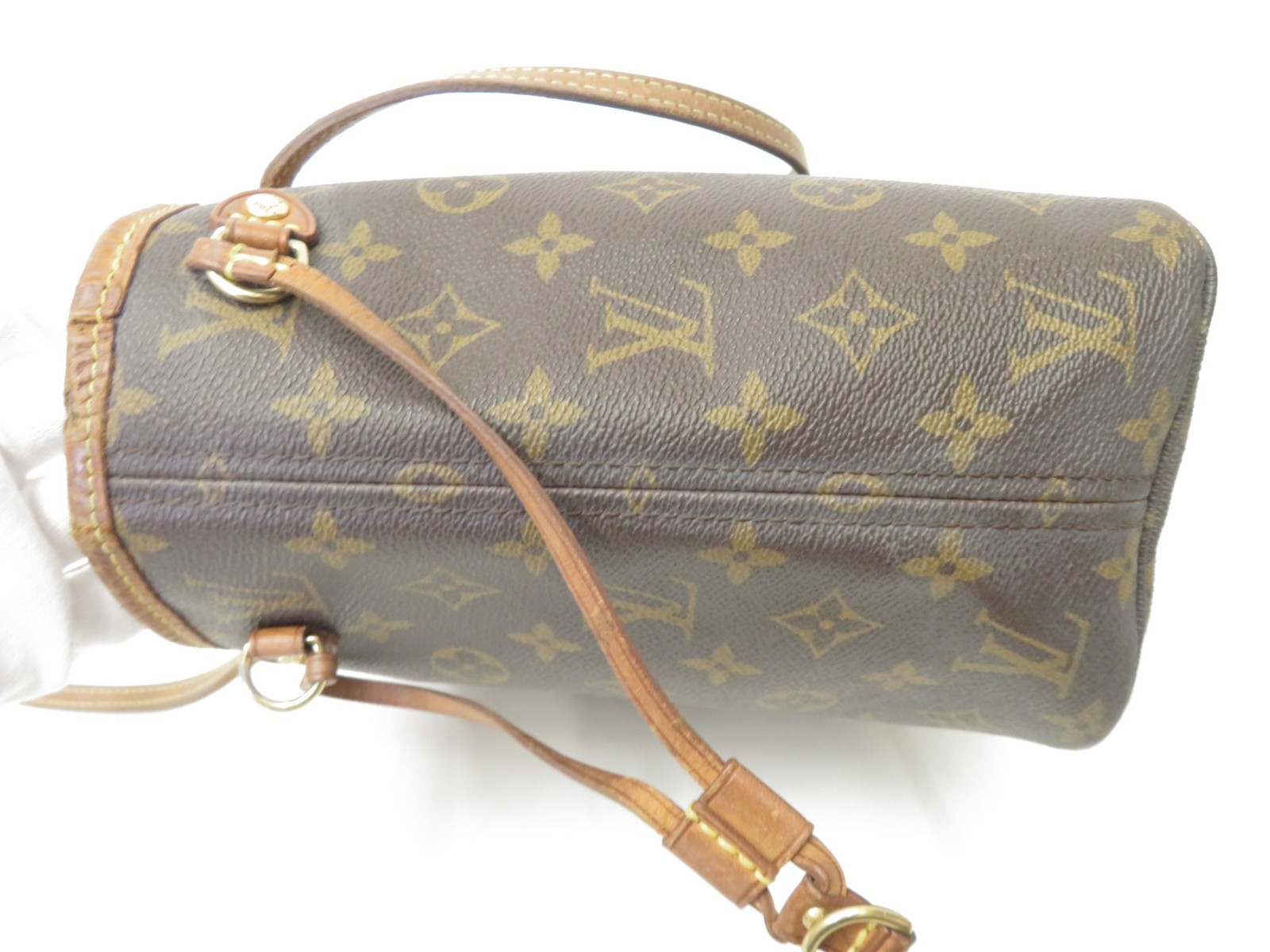 Authentic Louis Vuitton Monogram Neverfull PM Tote Bag Handbag F#52637