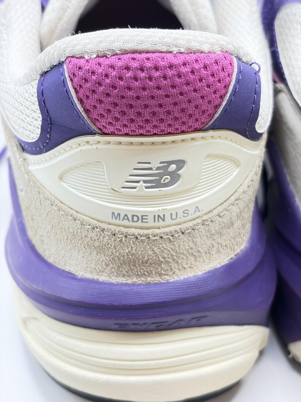 New Balance 990v6 Made USA Teddy Santis Macadamia Nut Magenta Pop U990TD6 11.5