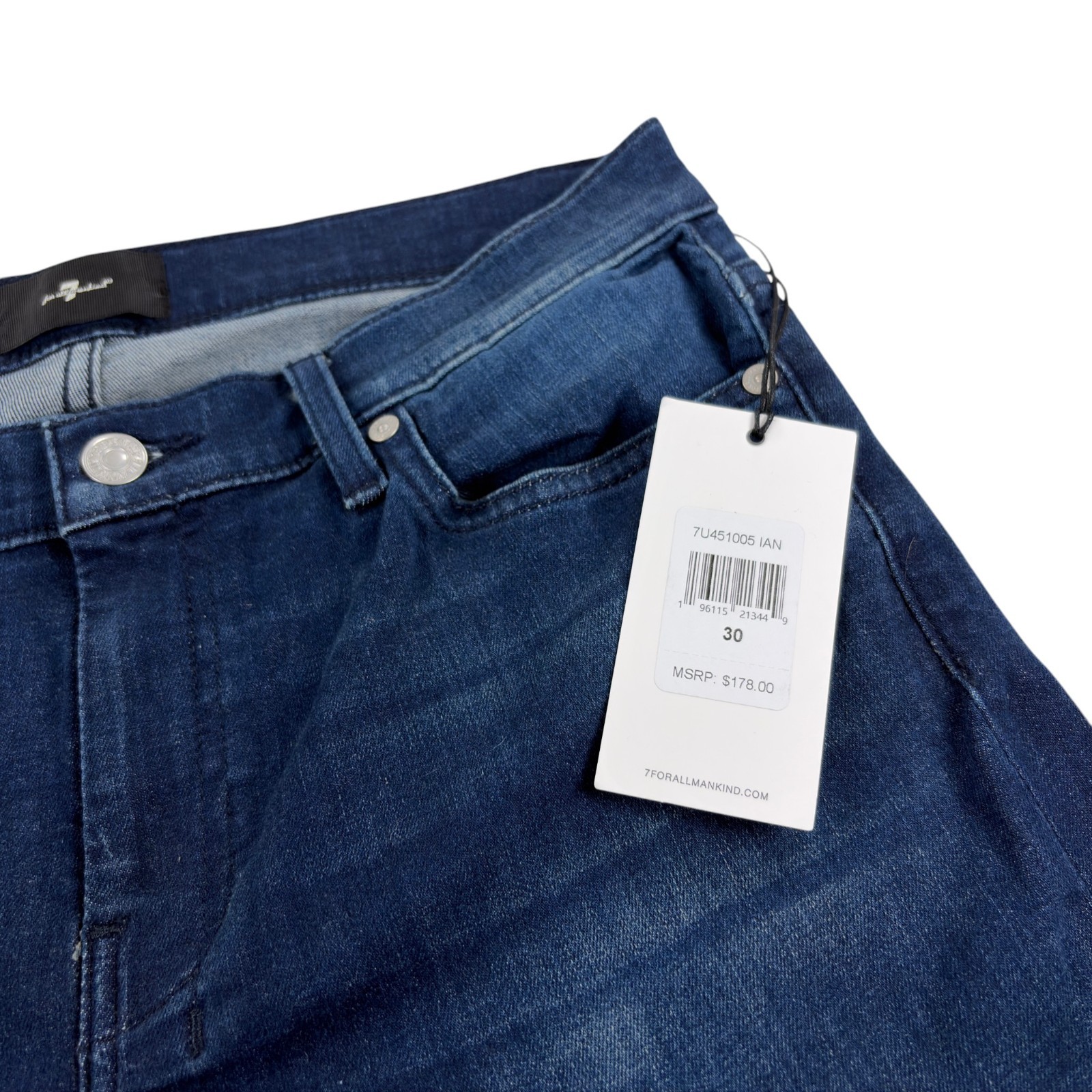 7 For All Mankind Dojo Flare Original Trouser Jeans Size 30 In Dian NWT