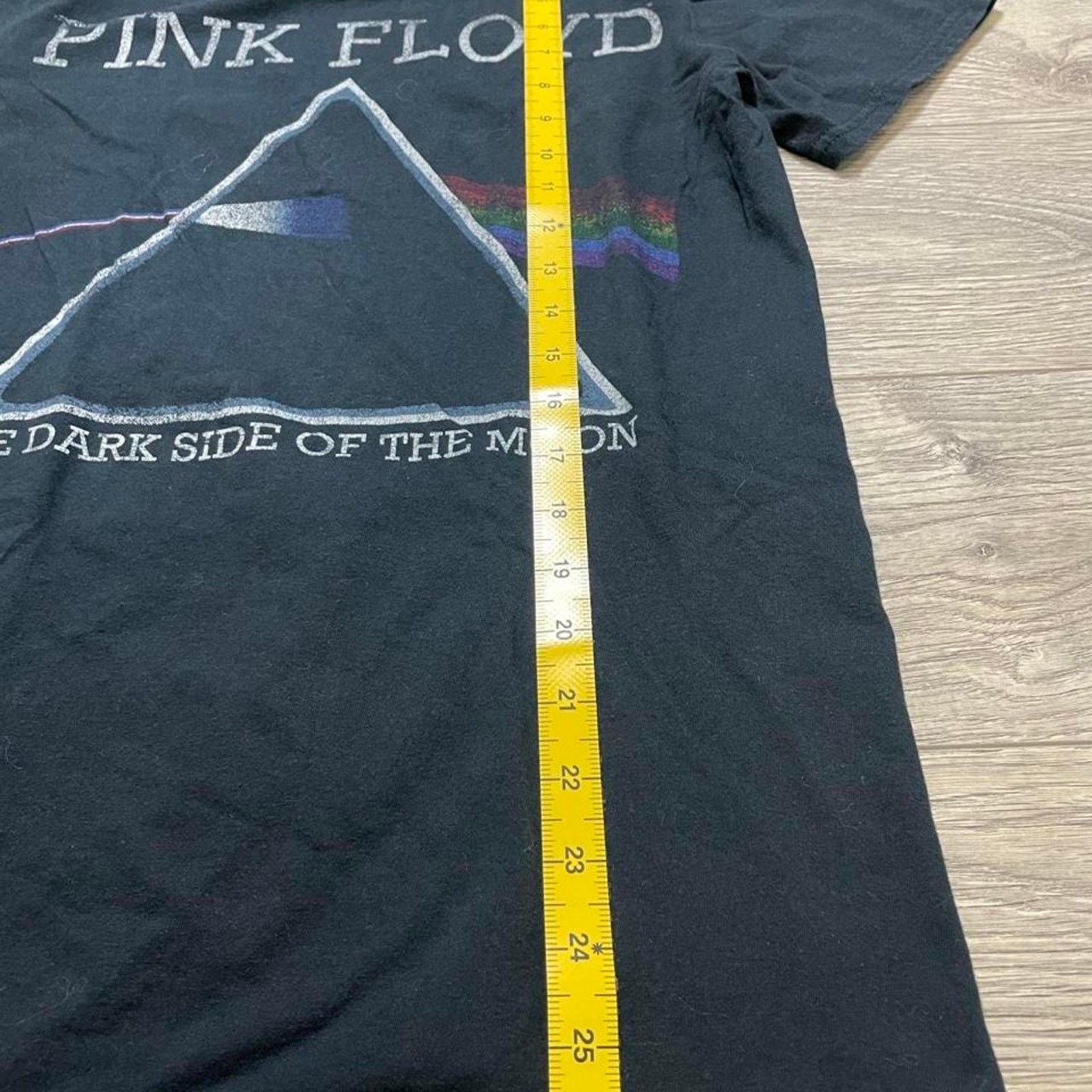 Pink Floyd The Dark Side Of The Moon Graphic Tee Shirt Black Small
