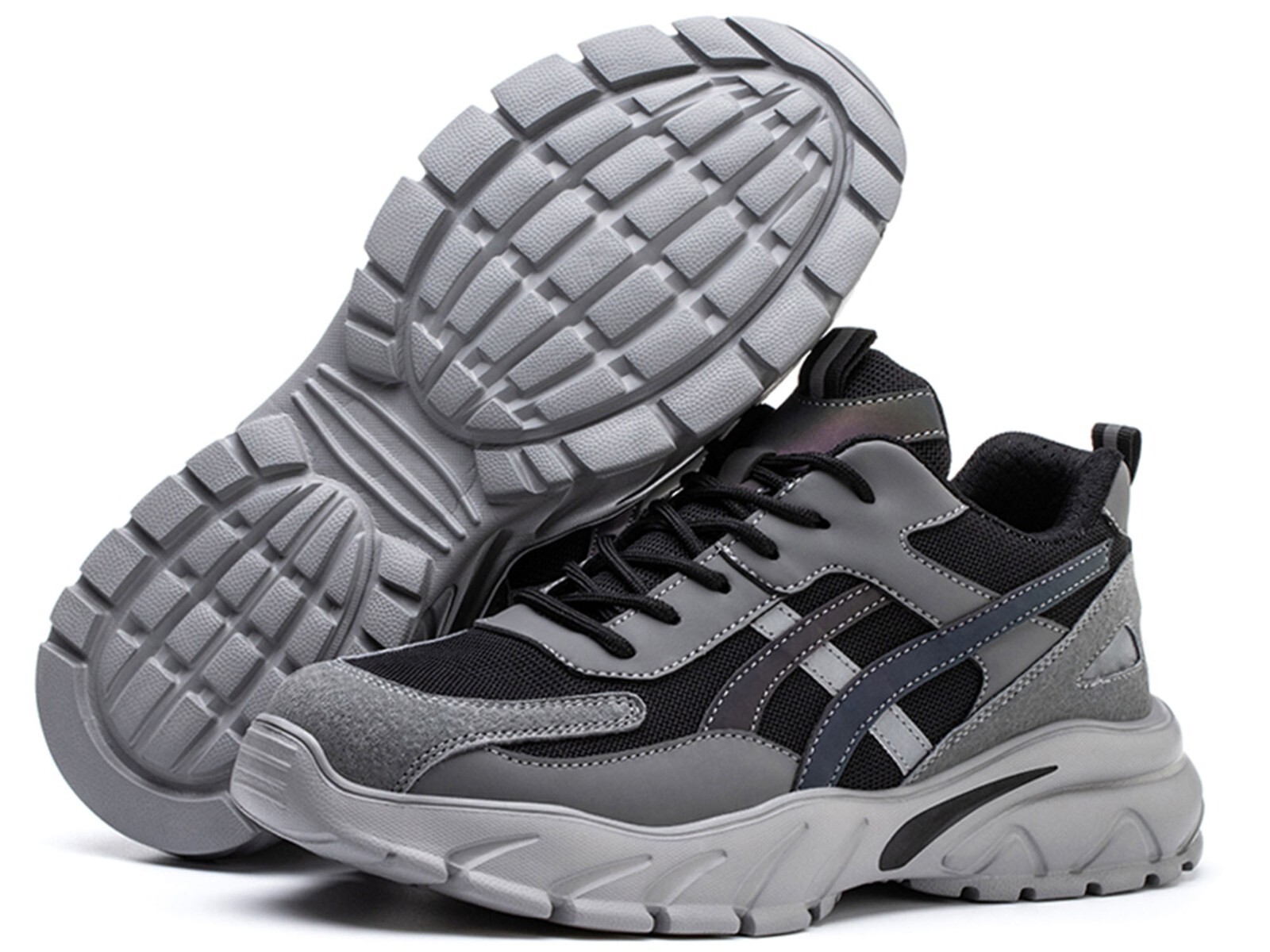 Composite Toe Safety Shoes for Men Women Lightweight Insulated Work Sneakers