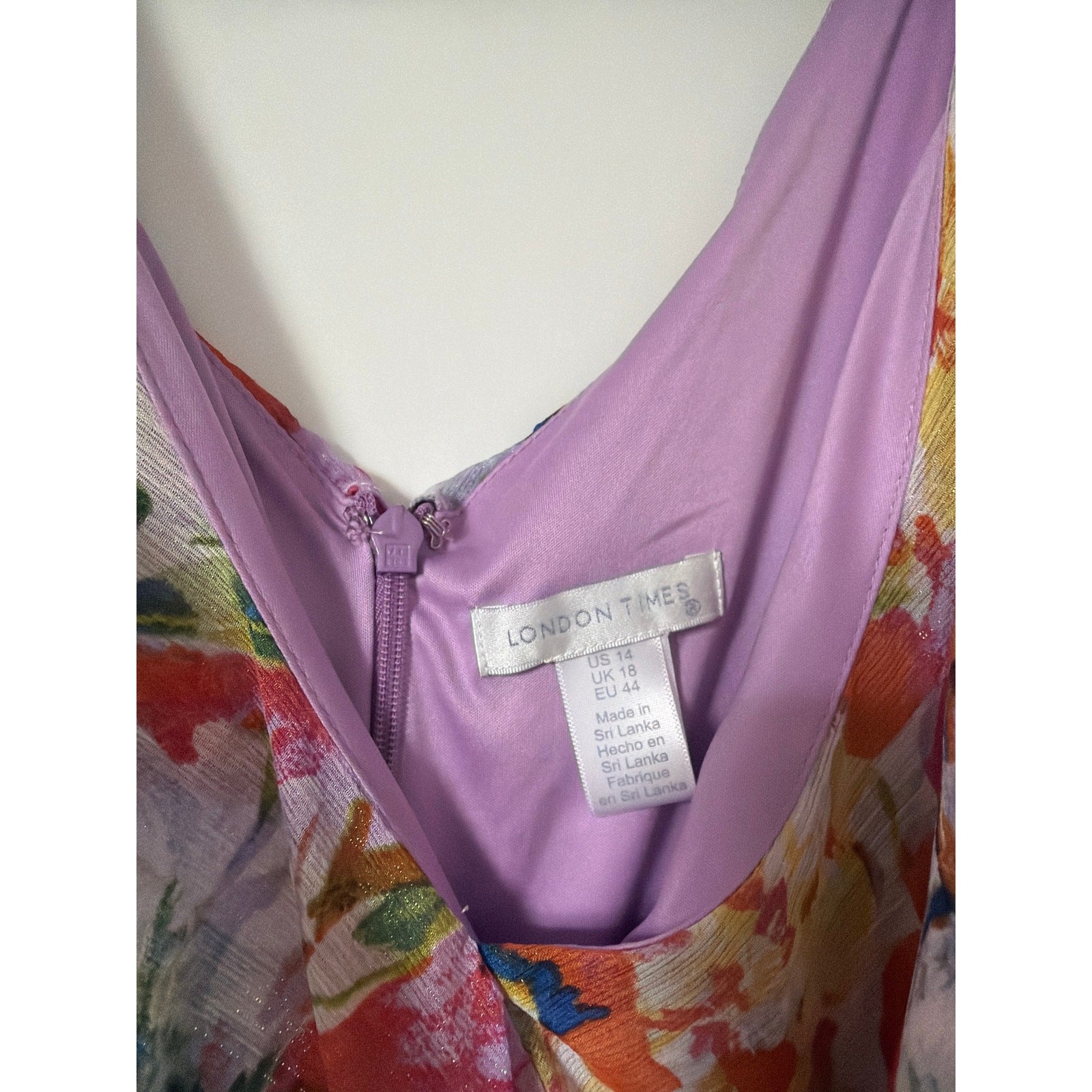 NWT Bright Floral Dress