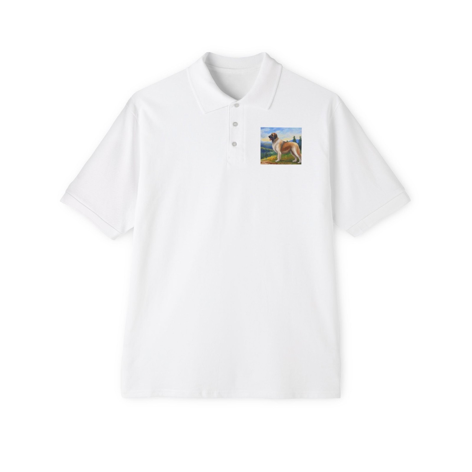 Anatolian Shepherd #2 Men’s Piqué Polo Shirt