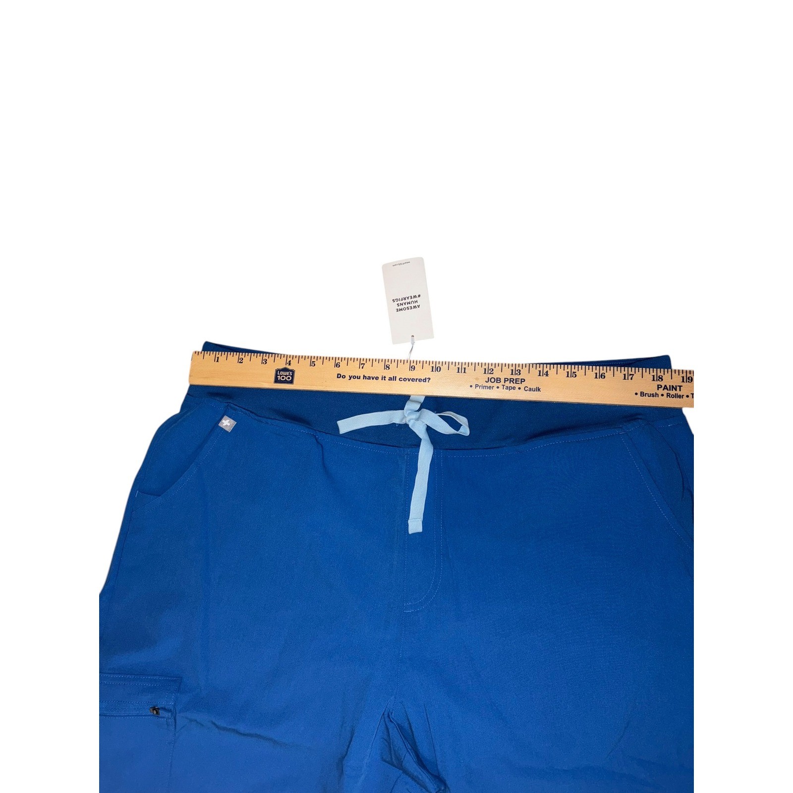 FIGS High Waisted Zamora Jogger Scrub Pants Royal Blue XXL W22SW2012 NWT