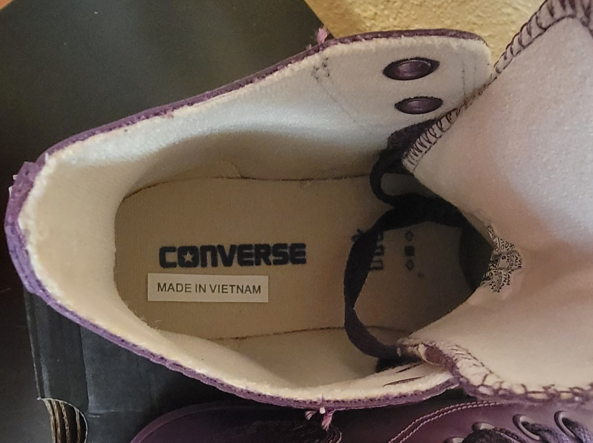 Converse CTAS Rubber Hi Elderberry 144741C Unisex M5 / W7 NIB FREE SHIPPING!!