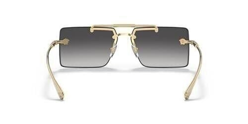VERSACE VE2245 10028G 60mm Gold Rectangle Women’s Rimless Sunglasses