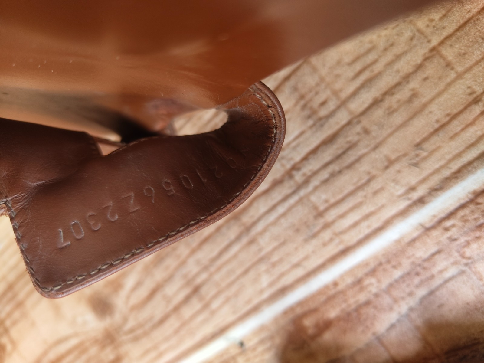 HERMES Oran Women’s Brown Leather Sandal Flats EU 40.5 / US 10.5