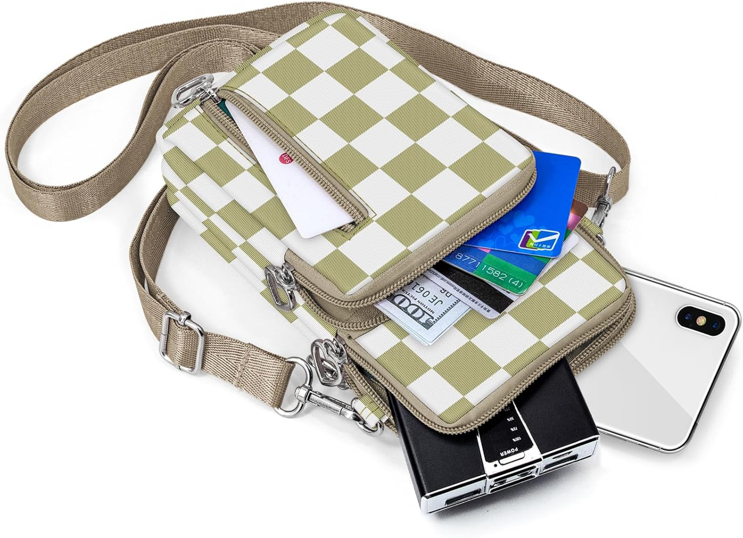 BIAOTIE Lightweight Small Crossbody Bags Cell Phone Purses Travel Pouch Shoulder