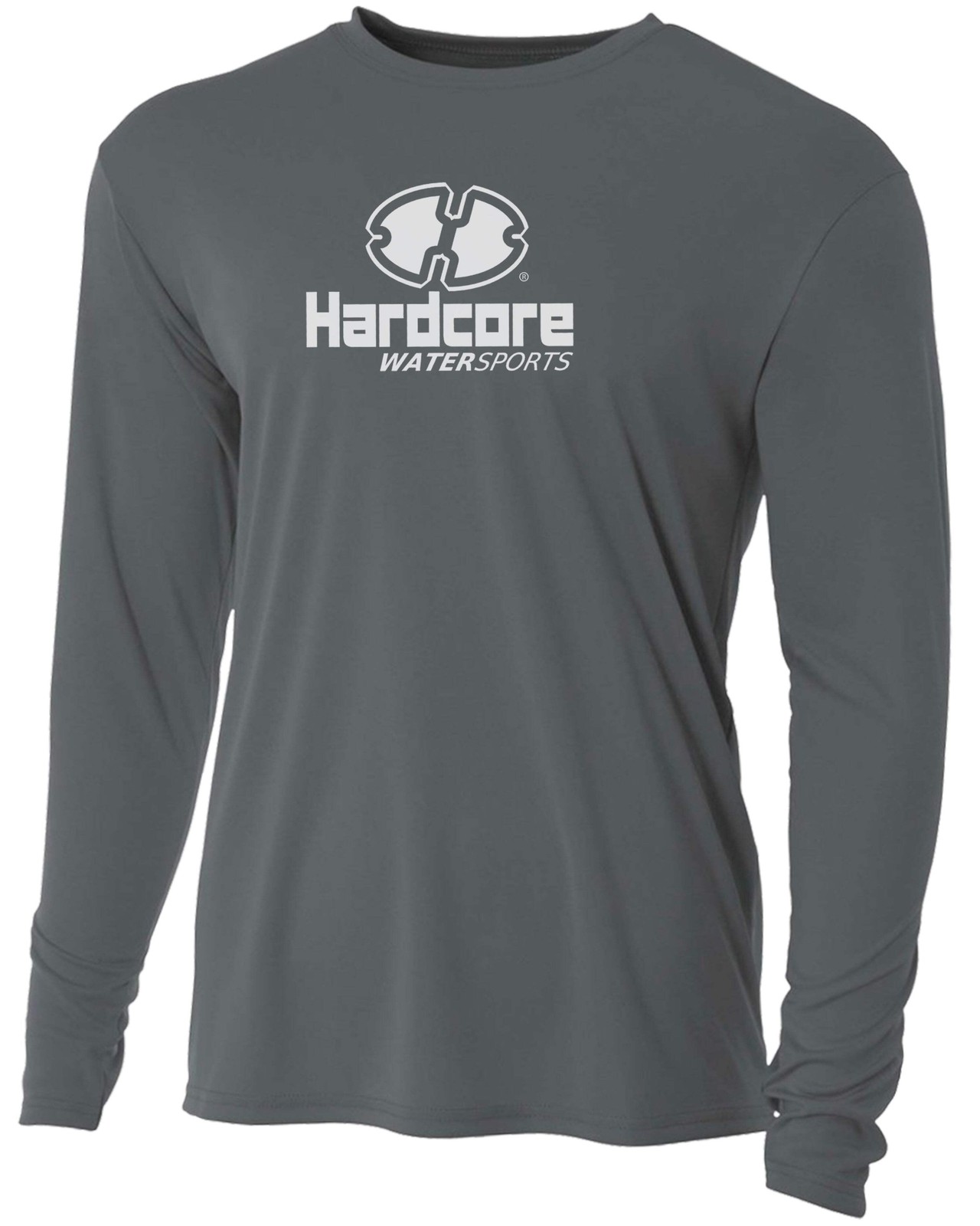 Hardcore Men’s Long Sleeve Rash Guard Surf Shirt – Relaxed Fit Swimwear Designed