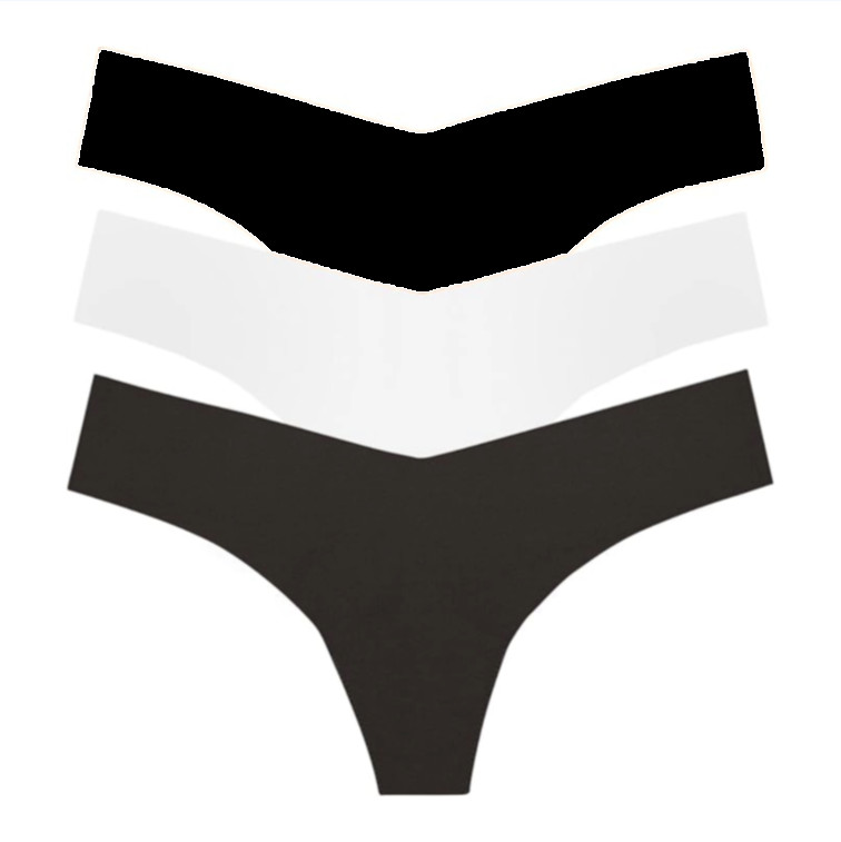 Commando Classic Solid Thong Pany 3-Pack Vary in Size and Color MSRP $70 New