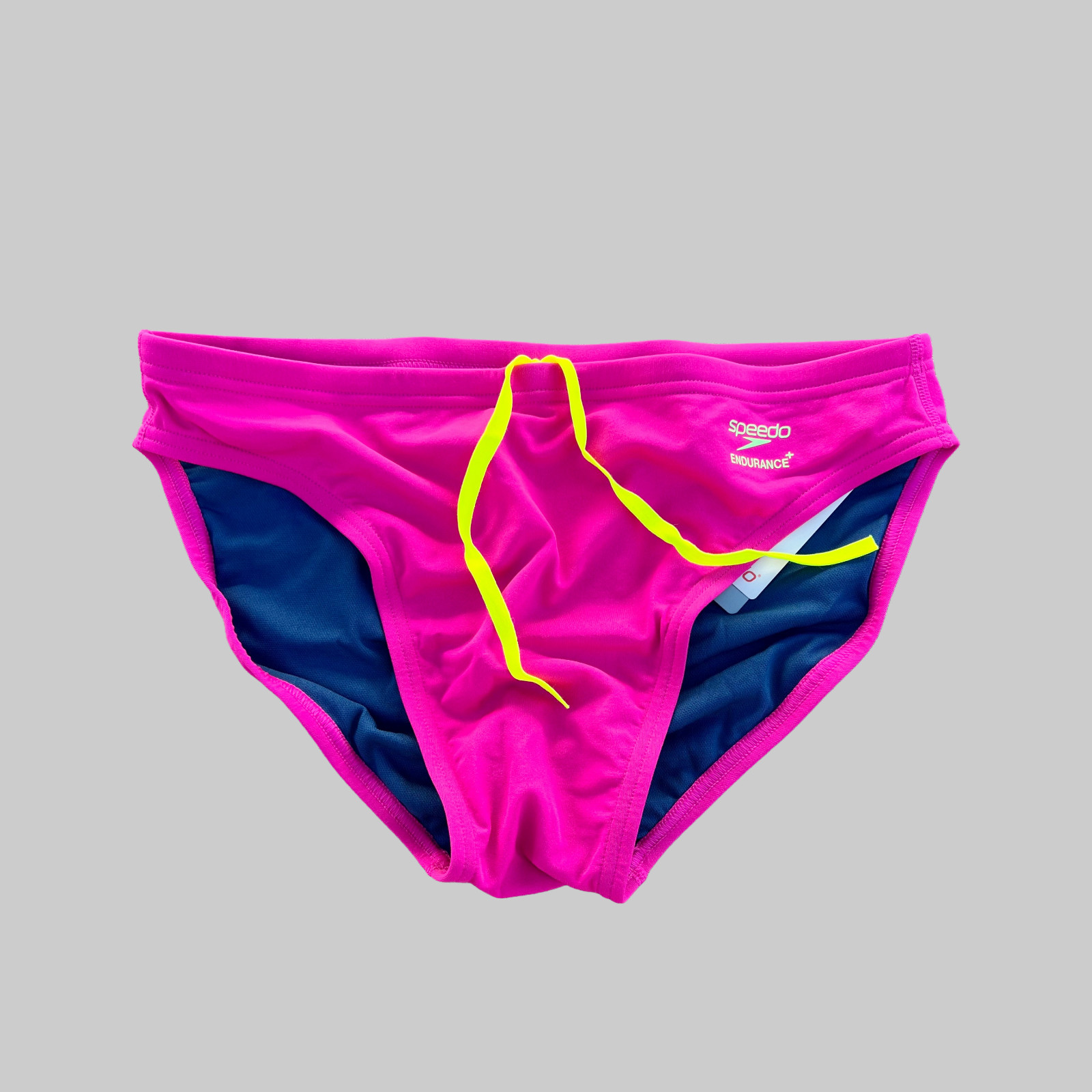 Speedo Men flare pink Endurance+ training Solid Brief Swimwear 28 30 32 34 36