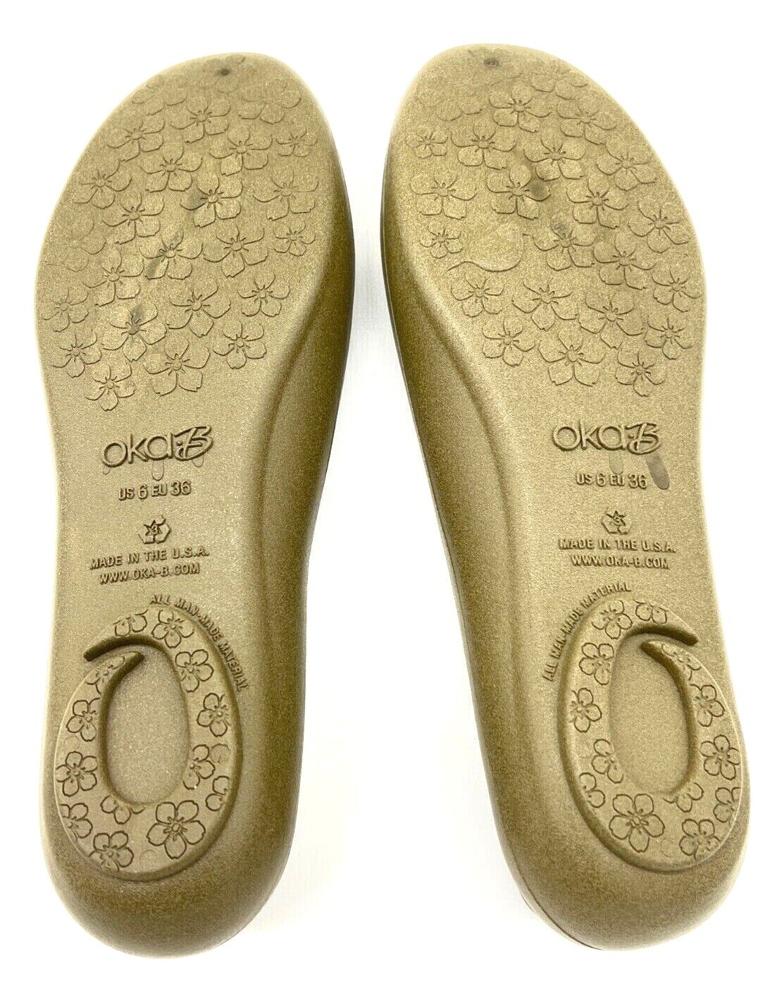 Oka-B Womens Georgia Matte Finish 6 B(M) US Dirty Martini Ballet Flats