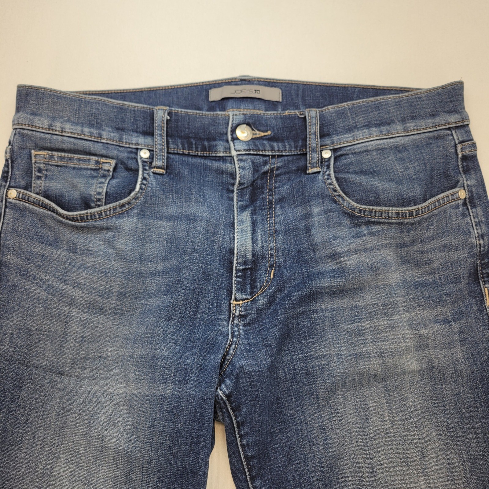 Joe’s Jeans Classic Straight Leg Mens 33×32 Blue Dark Wash Stretch Denim
