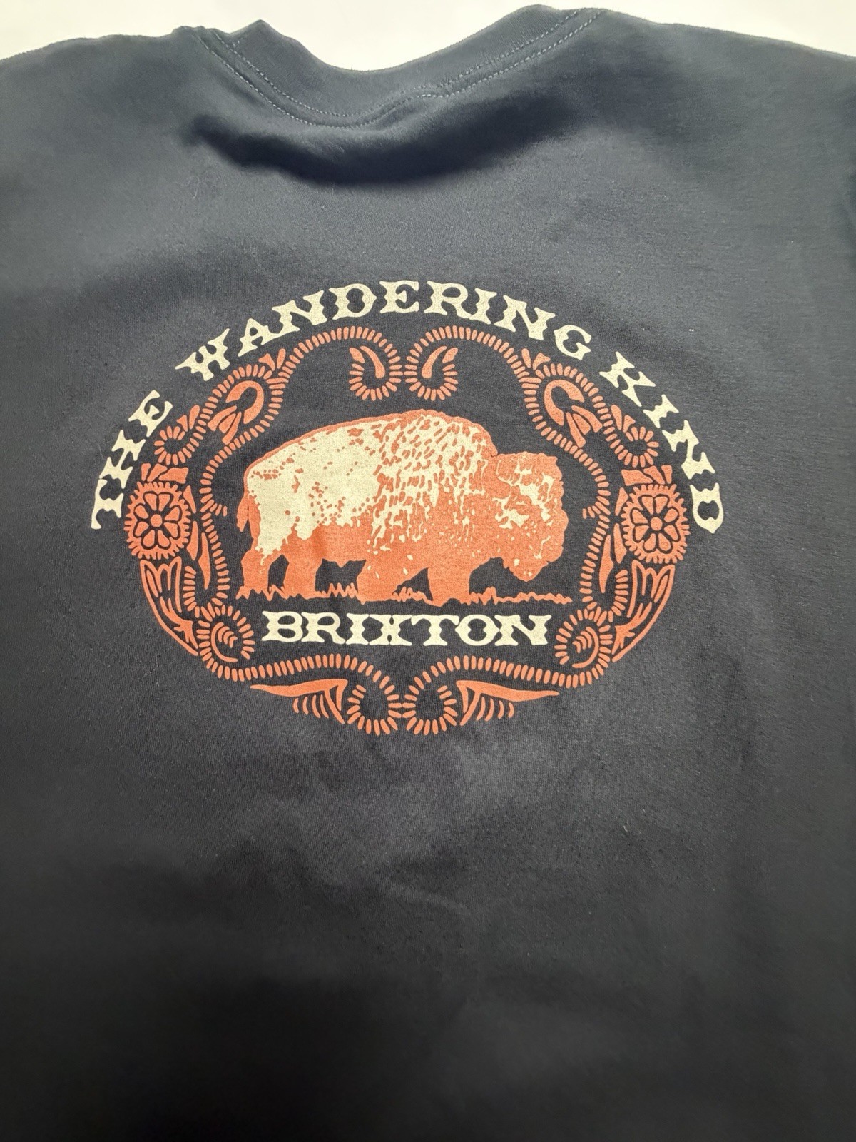 Brixton Company Buffalo The Wandering Kind Western NWOT Shirt XL FREE SHIP D028