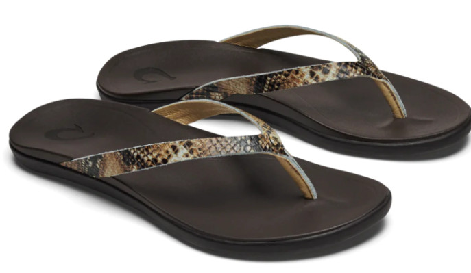 Women’s Olukai Ho’opio Leather Flip Flop Sandal Various Colors US Sizes 5-11 NIB