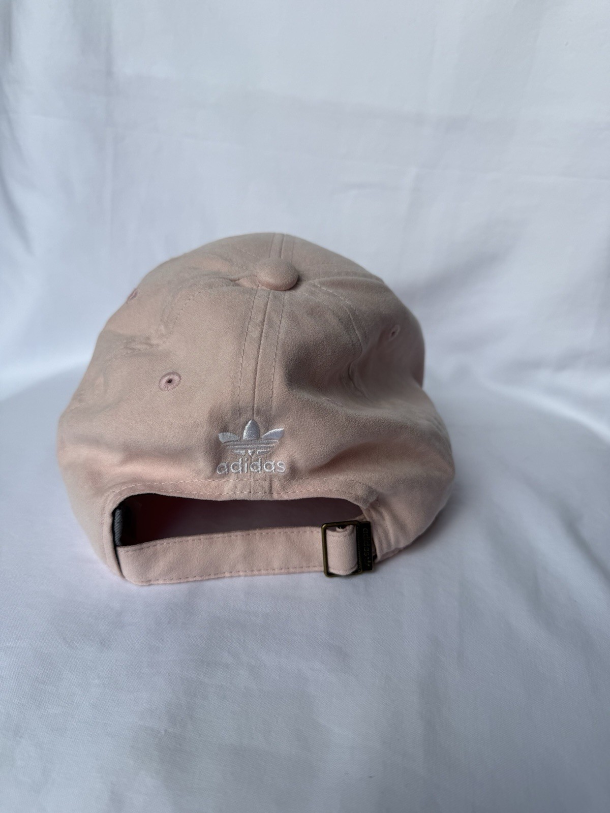 adidas Pink Trefoil Adjustable Strapback Baseball Cap Hat, One Size