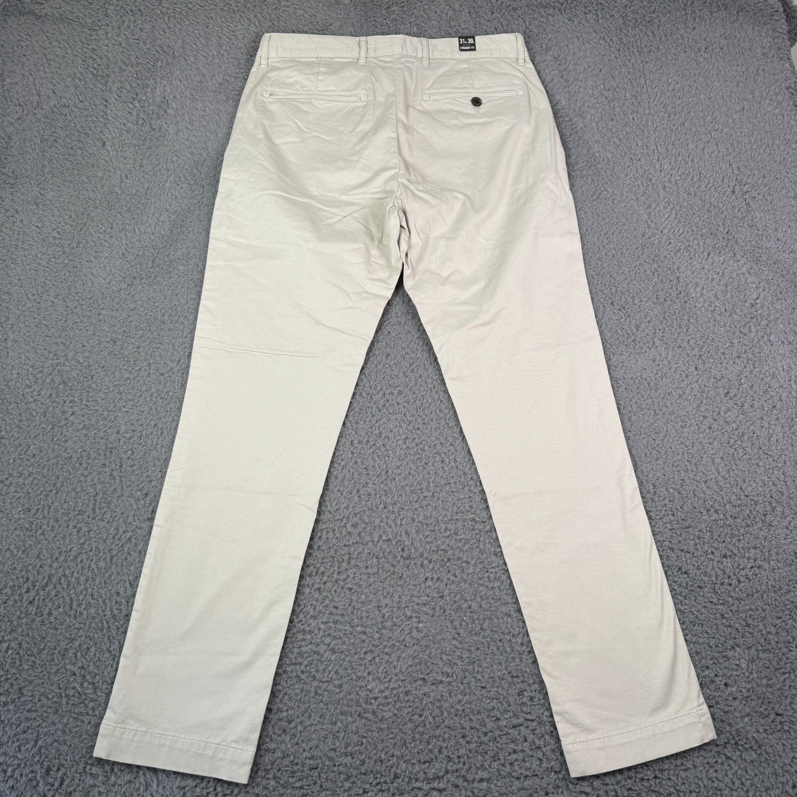 Todd Snyder Pants Mens 31×30 Bone Khaki Tab Front Chino Straight Fit Stretch NEW