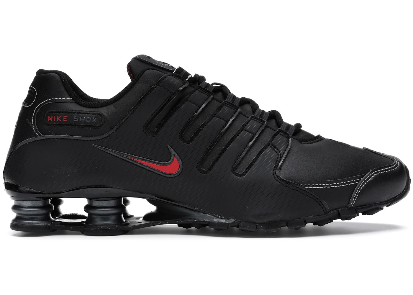 Size 9 – Nike Shox NZ Black Varsity Red 378341-017