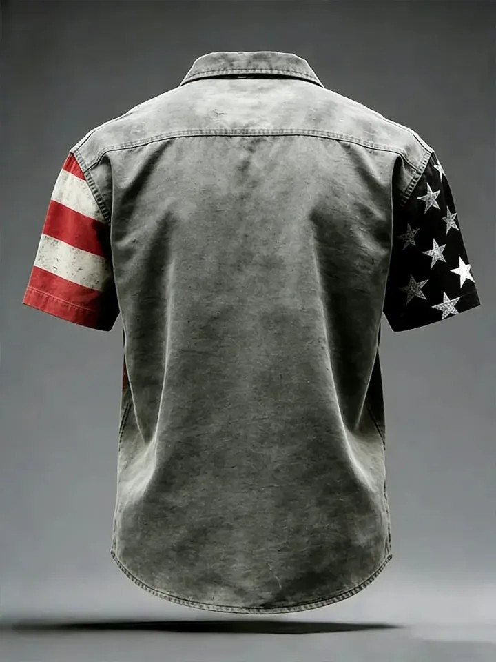 America USA 250th Anniversary Independence Patriotic Hawaiian Shirt