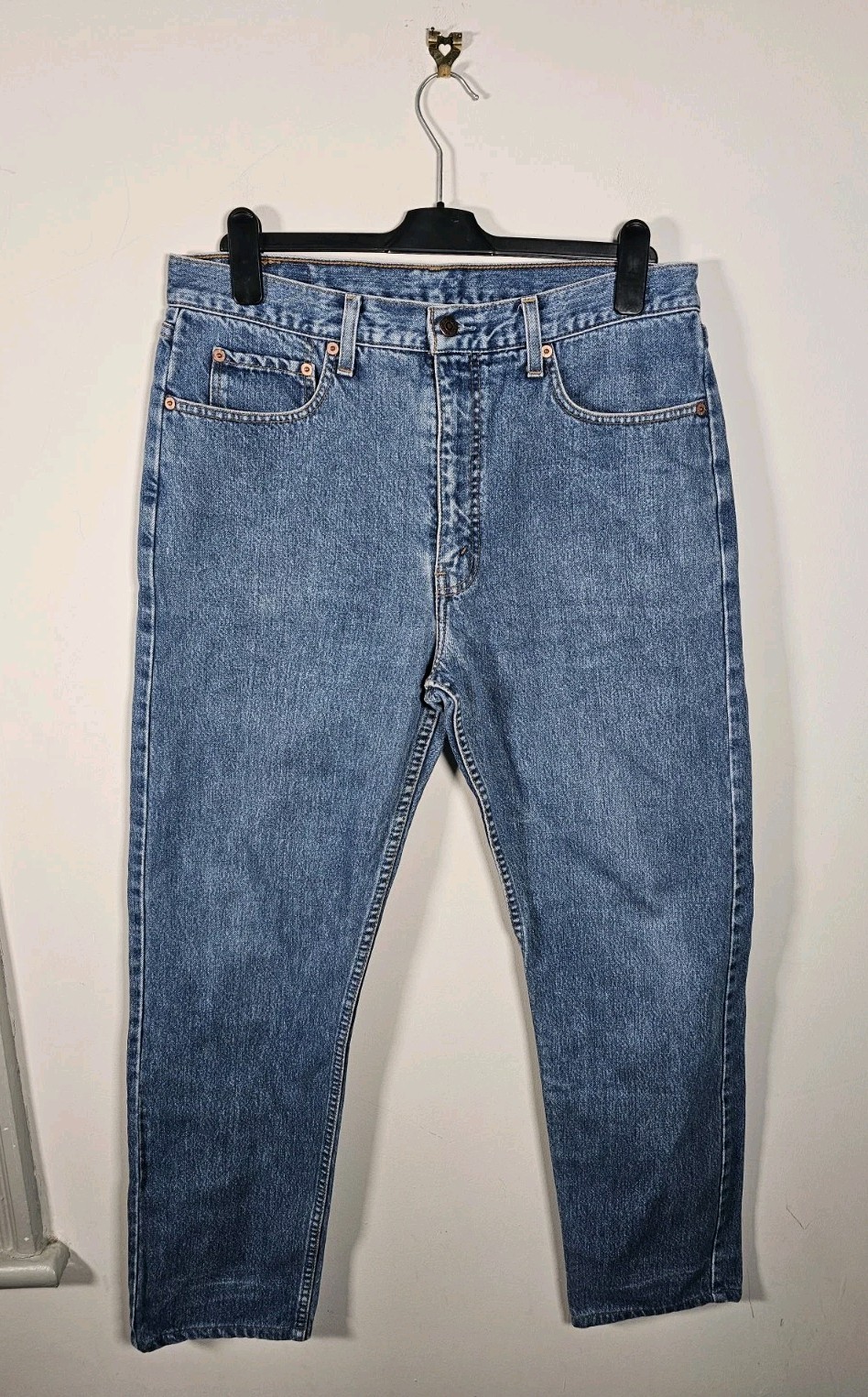 Vintage Levi’s 615 Orange Tab Jeans Men’s 34×31 Blue 1990’s Straight Leg