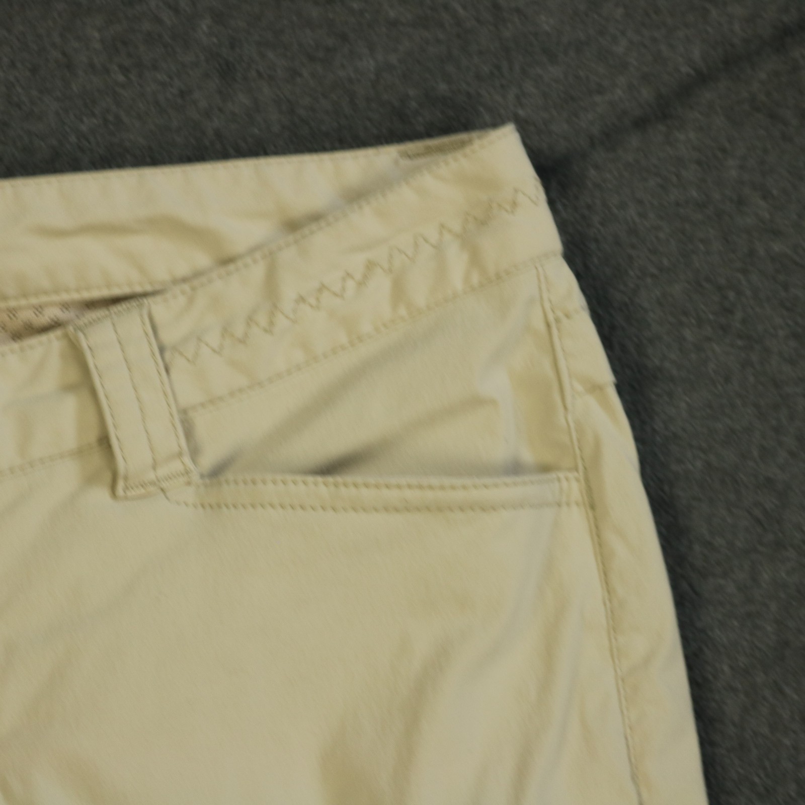 Eddie Bauer Travex Performance Short Low Rise Below-Knee Stretch Beige 2 30×20.5