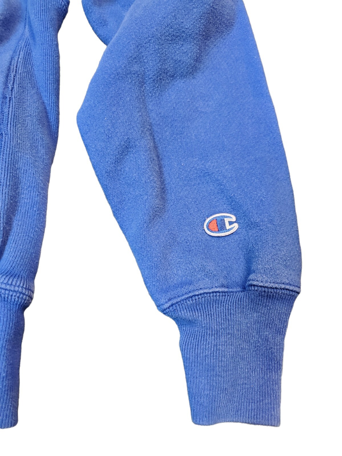 Champion Reverse Weave Big C Patch Logo Pullover Hoodie Men XS Women Unisex