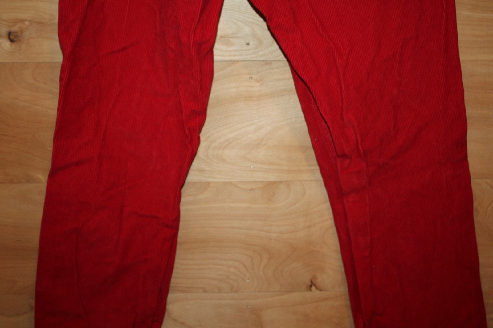 Levi’s 511 Slim Fit Red Corduroy Pants Men’s 30×30 Casual Stretch