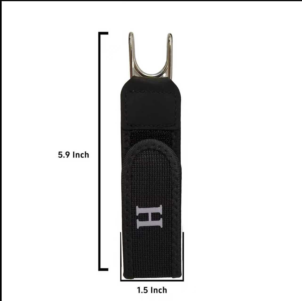 Buckleless Belt Hook, Tactical Metal Hook Elastic Belt Comfortable & Easy To Use