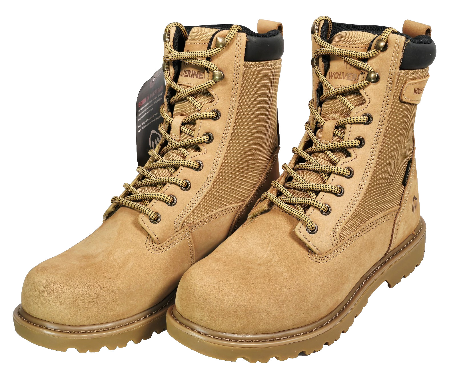 Wolverine Floorhand Insulated 8″ Waterproof Work Boot Men’s 8EW Wheat W221022