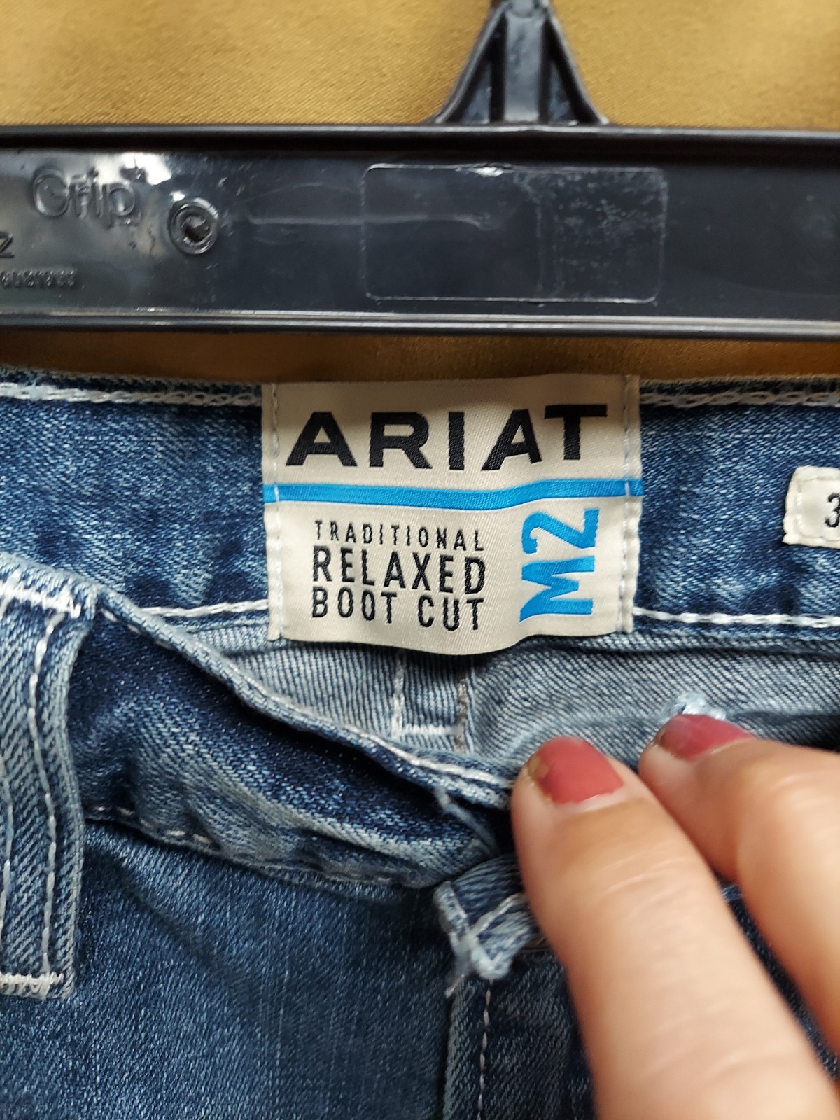 Ariat Legacy M2 Relaxed Bootcut Jeans Mens 34×34 Blue Traditional Denim (3-ODI)