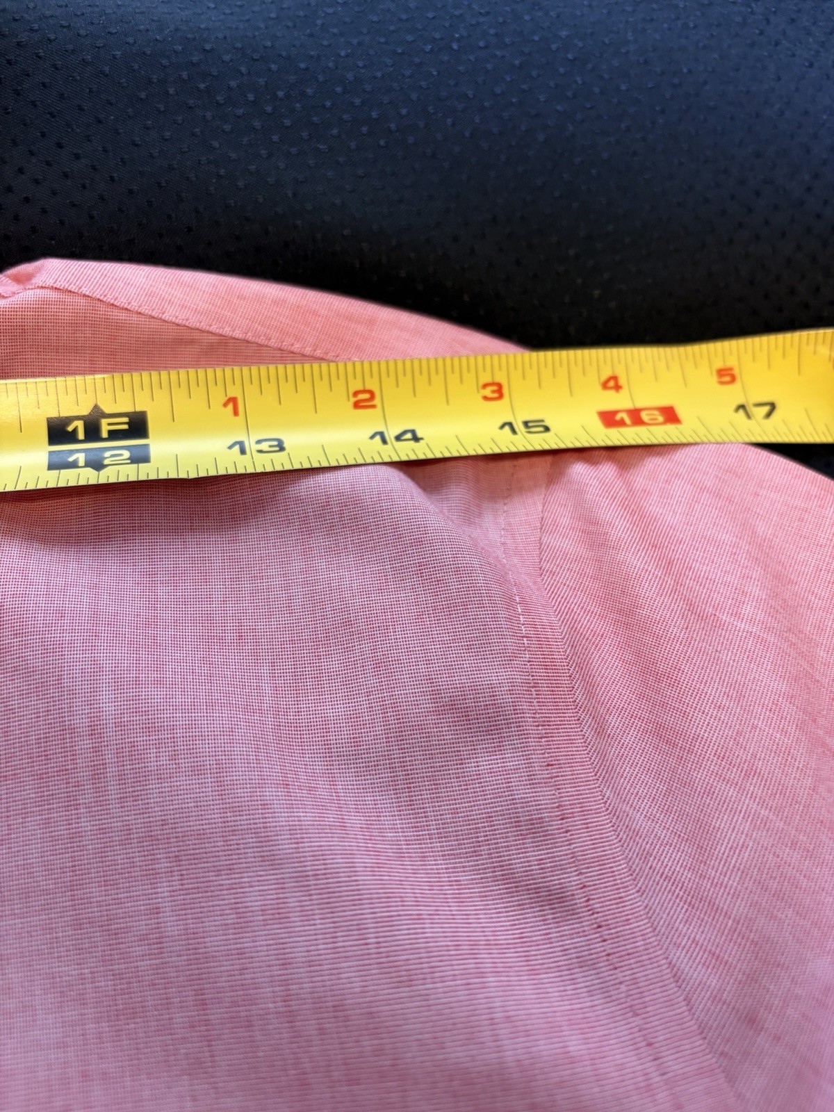 Talbots Button Up Shirt~14 Petite~Long Sleeve Pink Oxford Cotton Classic Office
