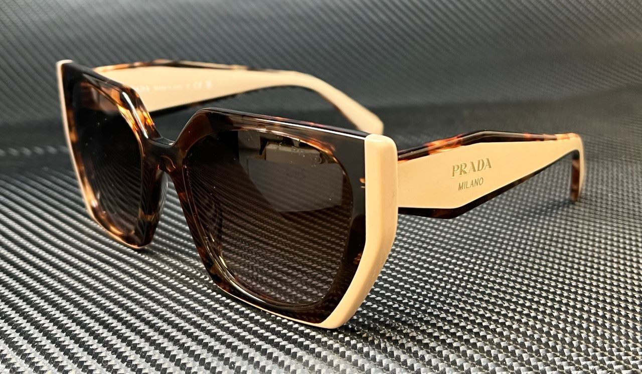 PRADA PR 15WS 01R0A6 Brown Havana Gradient Women’s 54 mm Sunglasses
