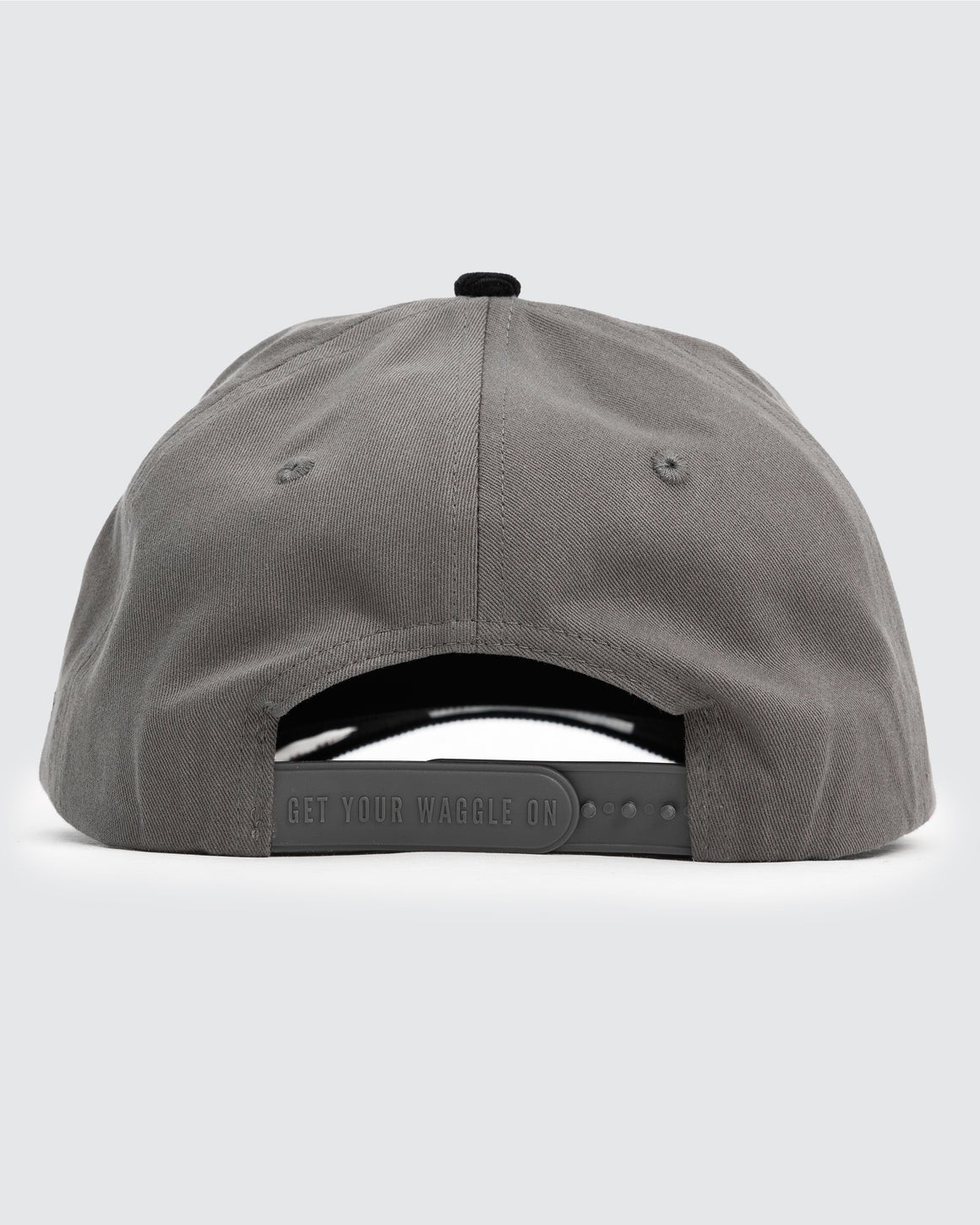 Waggle Grizz Corduroy Brim Hat Adjustable Gray/Black