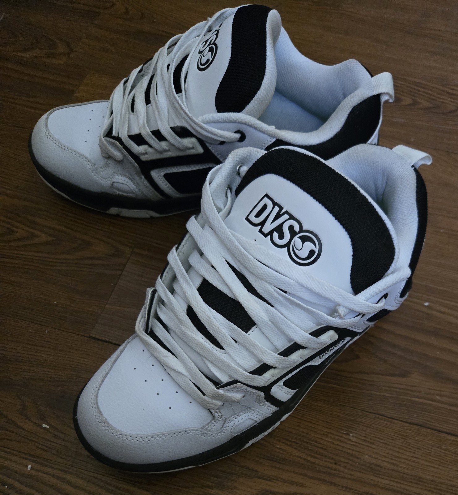 DVS Comanche Men’s Skate Shoes Black/White, Size 11