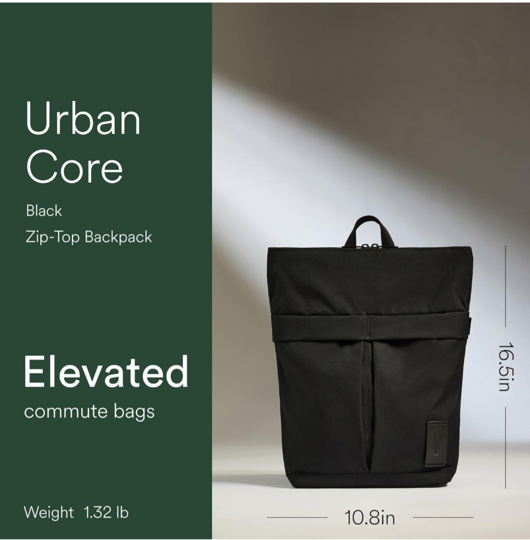 Antler Urban Core Zip Top Backpack